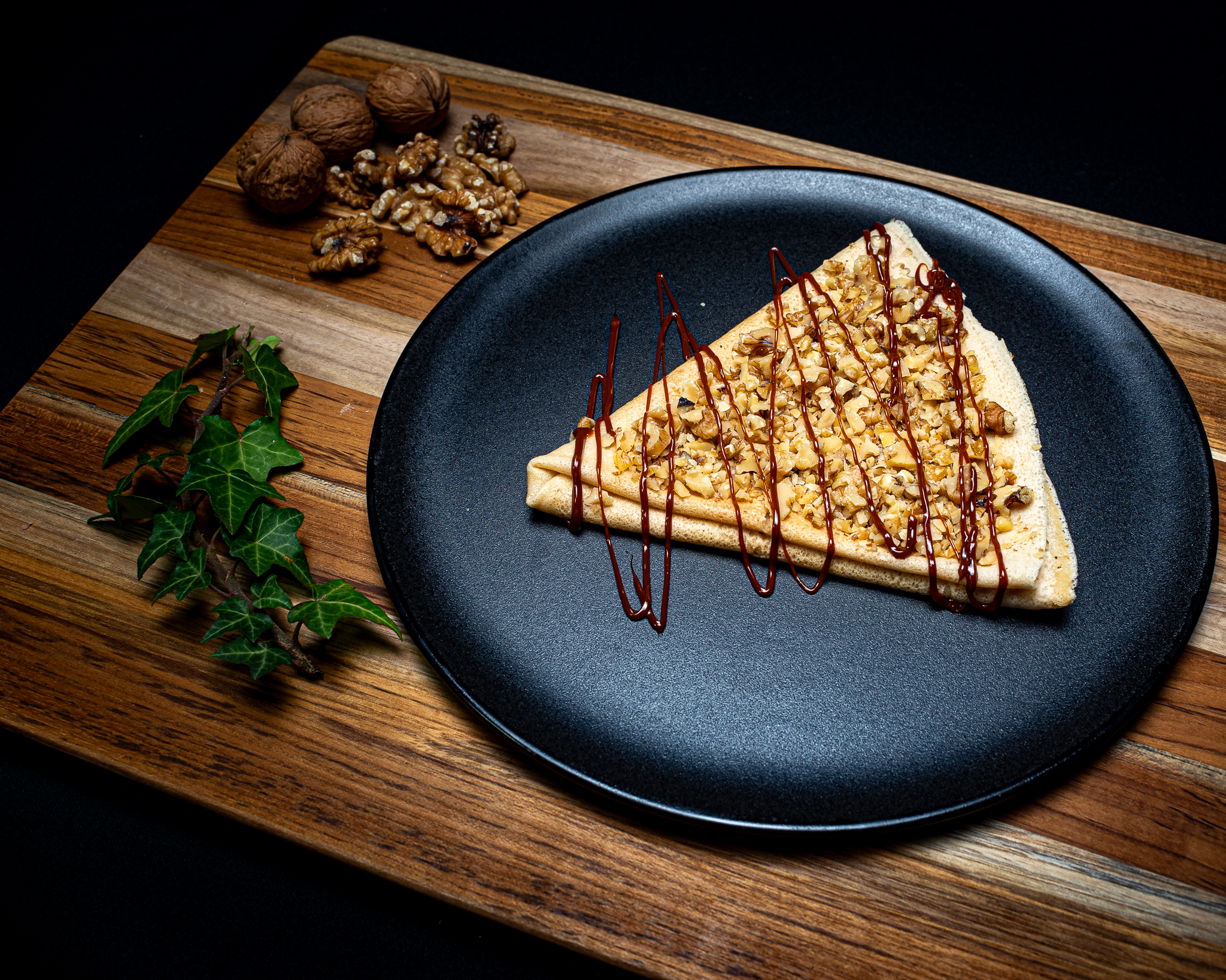 Crepa de Cajeta con Nuez