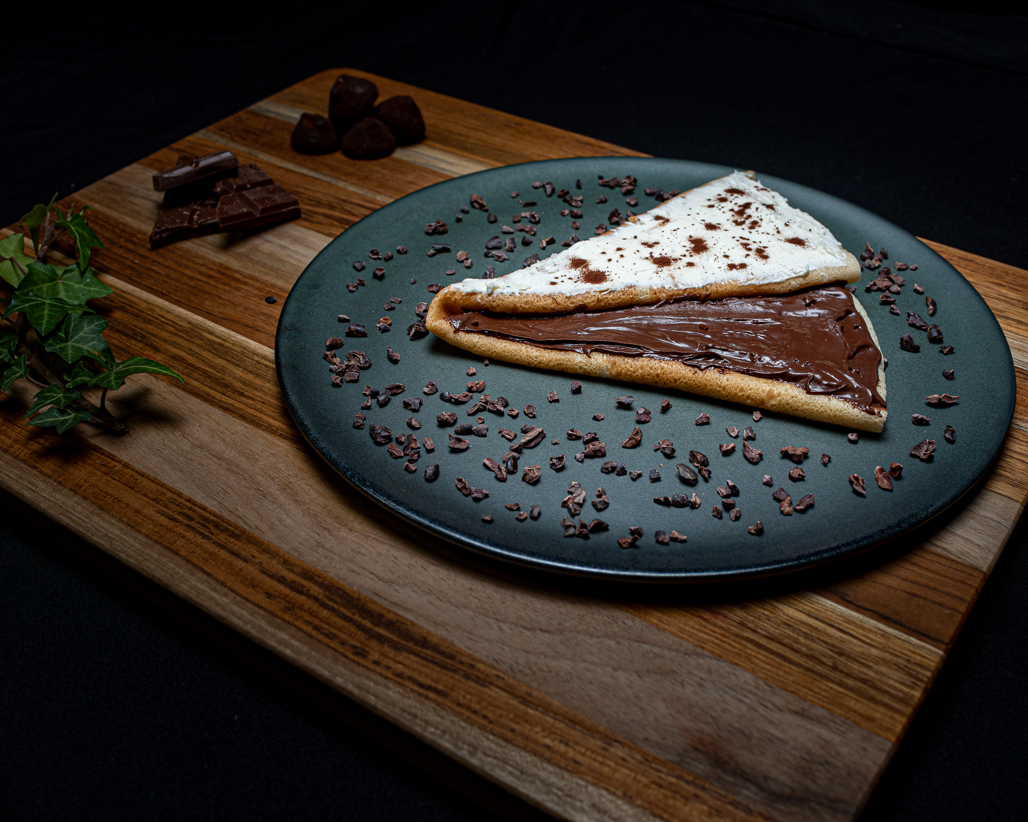 Crepa de Nutella con Philadelphia