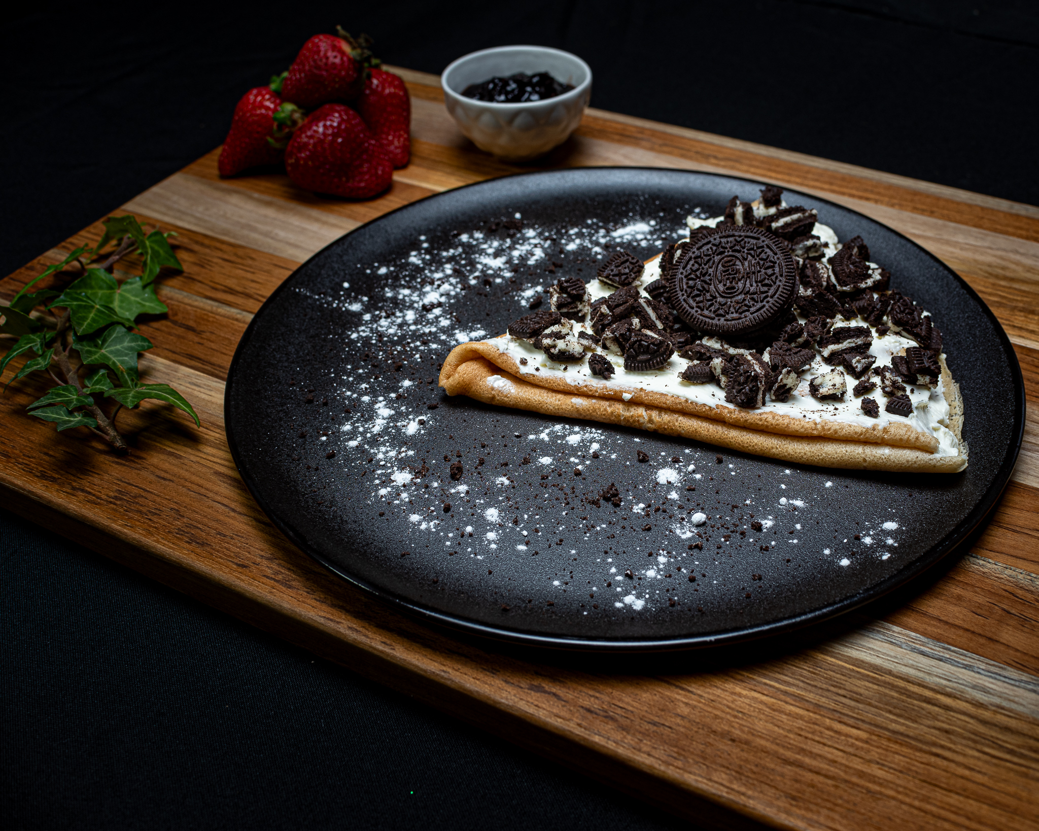 Crepa de Philadelphia con Oreo